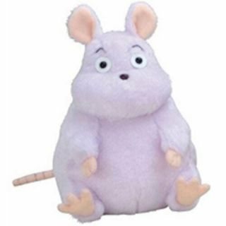 Studio Ghibli Spirited Away Fluffy Beanbags Bow Rat Height 18cm Stuffed Toy