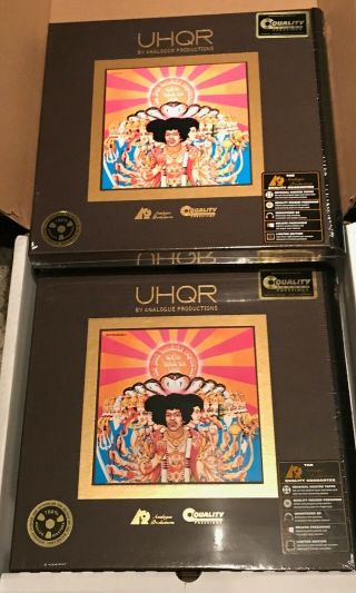 Jimi Hendrix Axis Bold As Love Analogue Productions Uhqr Both Mono & Stereo Oop