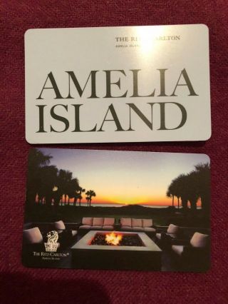 Ritz Carlton Hotel Key Cards Amelia Island Hotel Key Card (2)