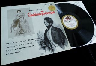 Berlioz: Symphonie Fantastique - Sir Thomas Beecham Hmv Asd 399 Ed1 Lp