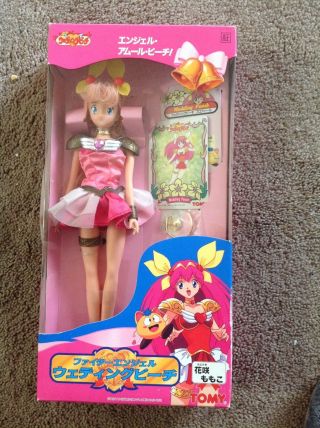 Wedding Peach Tomy Doll Sailor Moon Type Magical Girl Anime Doll