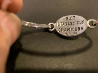 2017 PITTSBURGH PENGUINS EMPLOYEE STANLEY CUP CHAMPIONSHIP BRACELET BOX PICTURE 3