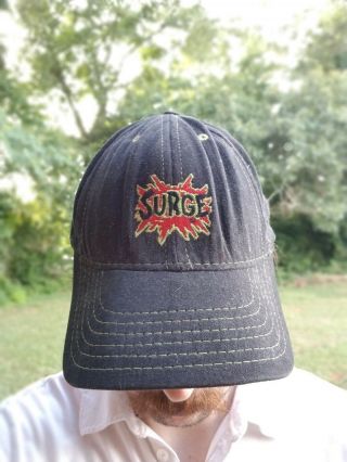 Surge Soda 90s Cola Adjustable Hat Captivate Headwear Made In Usa Baseball Cap