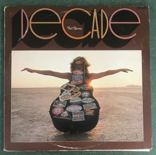 Neil Young ‎– Decade Lp - 1977 - Reprise Records ‎– 3rs 2257 - Rock - Vg,  / Vg