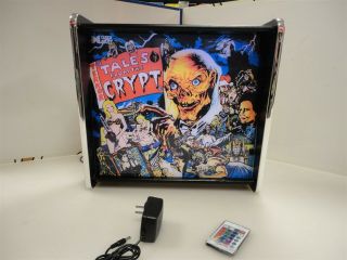 Tales From The Crypt Data East Pinball Led Backglass Display Light Box