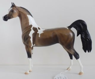 Peter Stone Horse - Carmella - Ooak - Buckskin Paint Arabian Mare