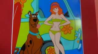 Matted Scooby Doo Daphne Hanna Barbera Cel Cell Animation Art