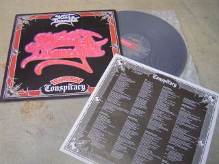 King Diamond Conspiracy 1989 Korea Vinyl Lp W/insert Ex 10track Mercyful Fate