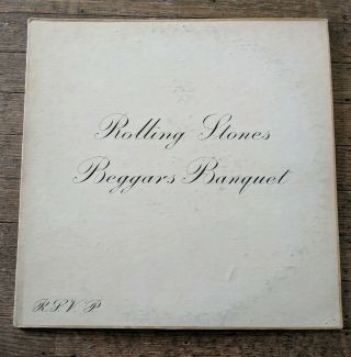 The Rolling Stones ‎– Beggars Banquet Lp 1968 London Records Vinyl Record