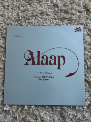 Nm Alaap The Living Legend Nach Mundeya 1987 Bhangra Vinyl