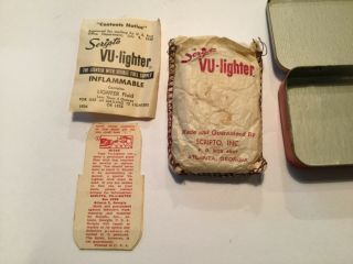 Vintage Scripto VU - Lighter 7up RARE 6
