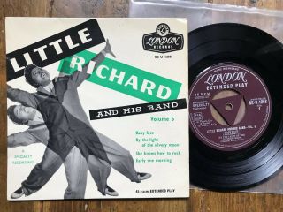 Little Richard & His Band Vol 5 Ep Tri Centre London Single