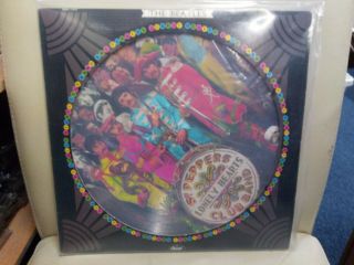 The Beatles Sgt.  Peppers Lonely Hearts Club Band Lp Rare Usa 1978 Picture Disc
