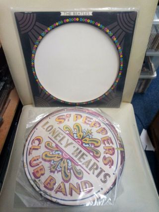 THE BEATLES Sgt.  Peppers Lonely Hearts Club Band LP RARE USA 1978 PICTURE DISC 3