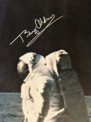 APOLLO 11 Buzz Aldrin,  Hand Signed and Numbered Limited Edition 24x36 Poster 5