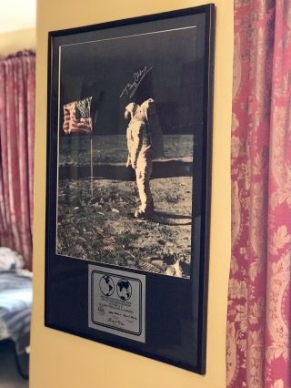 APOLLO 11 Buzz Aldrin,  Hand Signed and Numbered Limited Edition 24x36 Poster 9
