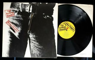 The Rolling Stones 1971 " Sticky Fingers " 1st Pressing No 