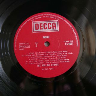 THE ROLLING STONES No.  2 vinyl LP Decca LK4661 Mono - EX/Near 6
