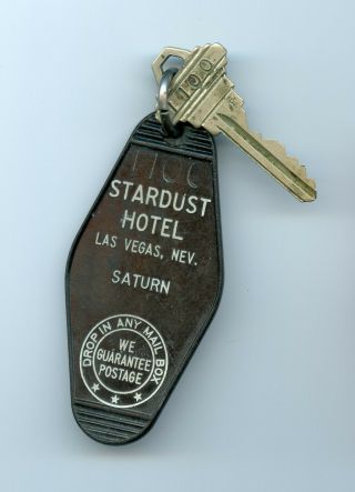 Stardust Casino Las Vegas Room Key With Key