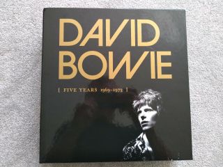 Vinyl David Bowie Five Years (1969 - 1973) Box Set 11 Lp 