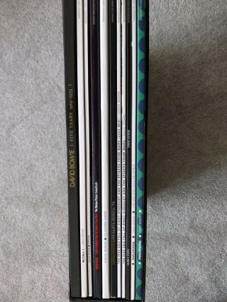 Vinyl DAVID BOWIE FIVE YEARS (1969 - 1973) BOX SET 11 LP ' s & 1 Book record ziggy 2