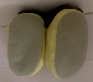 Vintage Odie Dog Puffy Slippers Garfield Feet Spencer Gifts Paws XL NWT 4