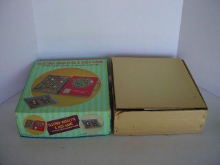 VERY RARE VTG ELECTRONIC ROULETTE & DICE GAME - COMPLETE - JAPAN 2