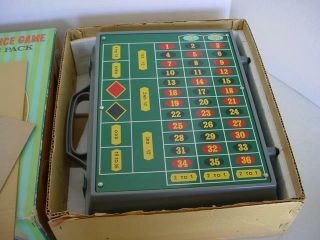VERY RARE VTG ELECTRONIC ROULETTE & DICE GAME - COMPLETE - JAPAN 3