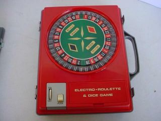 VERY RARE VTG ELECTRONIC ROULETTE & DICE GAME - COMPLETE - JAPAN 5