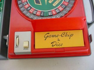 VERY RARE VTG ELECTRONIC ROULETTE & DICE GAME - COMPLETE - JAPAN 7