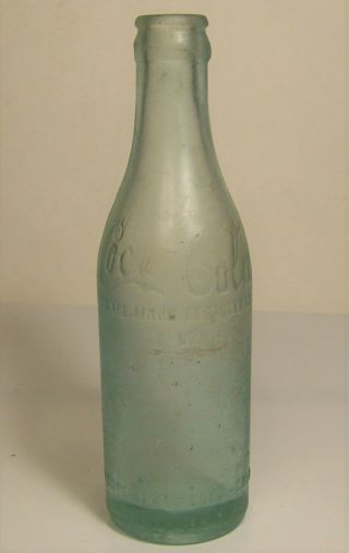 Straight Side,  Shoulder Script Coca - Cola Bottle Thomson,  Ga