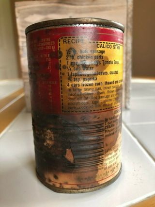 ANDY WARHOL signed CAMPBELL ' S TOMATO SOUP CAN 5