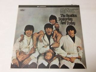 The Beatles Butcher Cover Yesterday And Today St - 2553 Vinyl Lp With Letter
