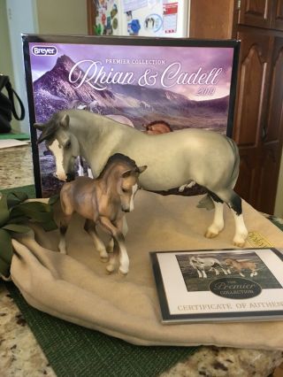 Breyer Premier Rhian & Cadell Welsh Mountain Pony Mare & Foal