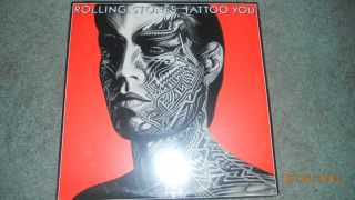 Rolling Stones - Tattoo You Lp Vinyl Record Rare 1981