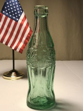 PAT ' D DEC.  25,  1923 Coca - Cola Hobbleskirt Coke Bottle - TALLAHASSEE FLA Florida 4