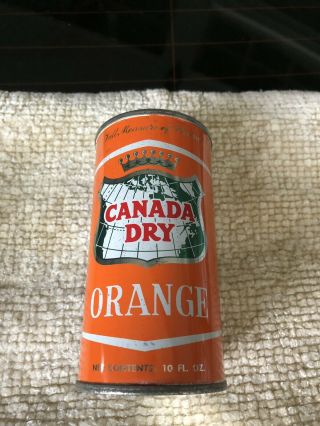 Canada Dry 10oz Orange Soda Flattop