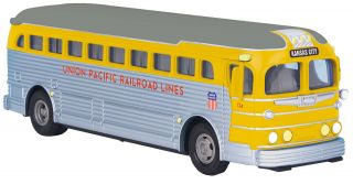 Mth Rail King 1:48 O Scale Up Kansas City Die - Cast 134 Bus Model 30 - 50082