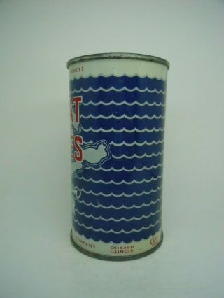 GREAT LAKES PREMIUM Flat Top Beer Can - SCHOENHOFEN EDELWEISS - CHICAGO ILLINOIS 2