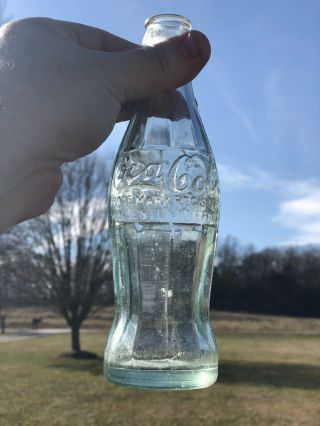 Rare Early 1915 Coca Cola Bottle Shelby NC 2