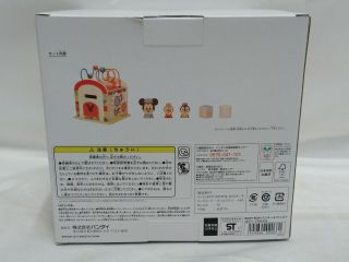 Disney KIDEA BUSY BOX Wooden Toy Mickey & Friends Building block from Japan 2