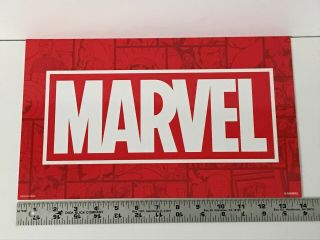 Marvel Toys R Us Store Display sign One Sided RARE Toys R Us 14 x 8.  5 IN 2