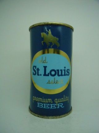 Old St Louis Select Premium Flat Top Beer Can - Lami Brewing - St Louis Missouri