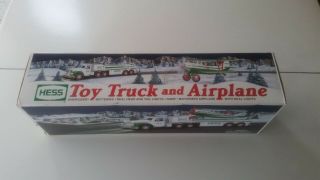 Hess 2002 Toy Truck And Airplane