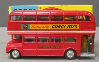 Corgi 468 Vintage London Transport Routemaster Bus W/original Box Ex/box