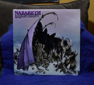 Nazareth Very Rare Lp Hair Of The Dog 1982 Usa Press No Cuts Out Of Print
