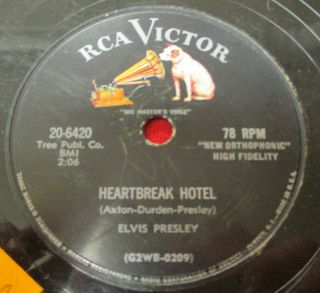 Elvis Presley 78 Rpm Rca Victor 20 - 6420 Rock N Roll V