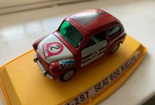 M - 287 Seat Fiat 600 Rallye By Auto Pilen - Rare Collectible In