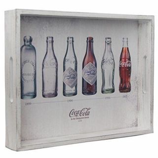 Coca - Cola Contour Bottle Evolution Serving Tray