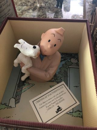 Leblon - Delienne Tintin And Snowy Figurine
